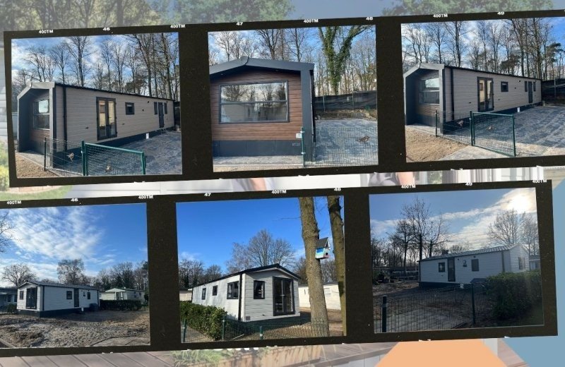 Nieuwe stacaravans en chalets op ons chaletpark!